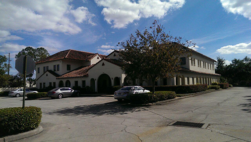 Professional healthcare office exterior