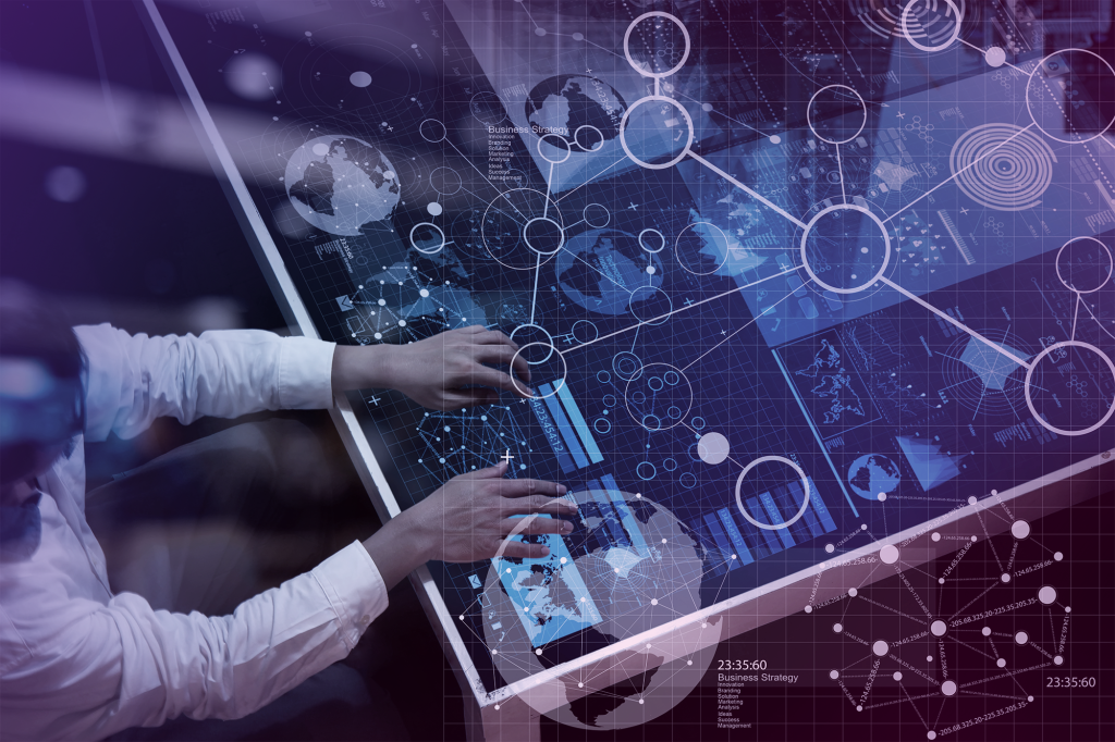 Interactive digital analytics dashboard