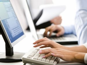 Medical office data entry